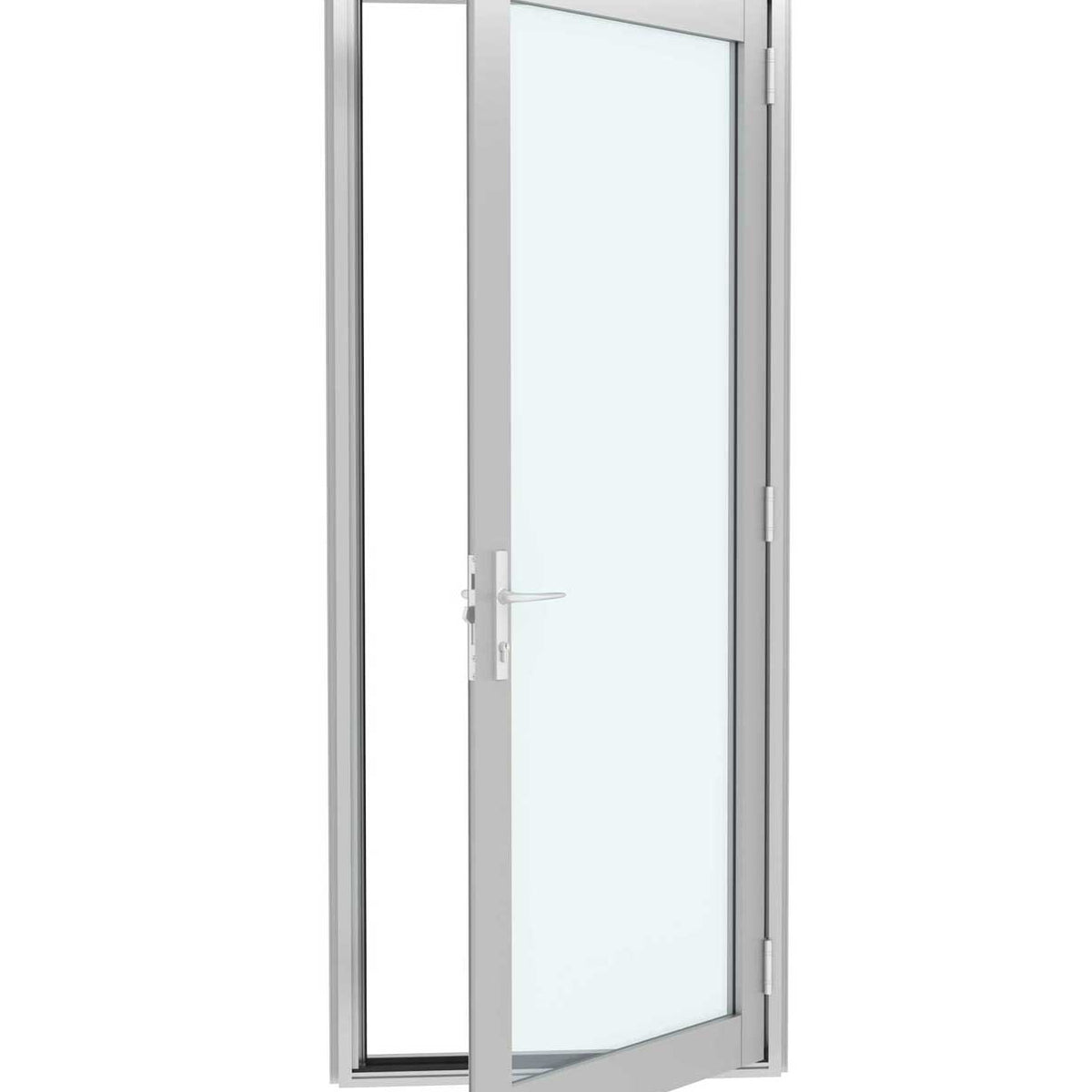 Hinged Door (Open out) + Threshold 2400H x 850W — Innovative Aluminium ...